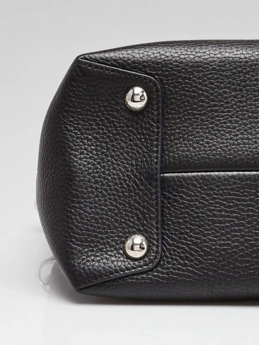 Louis Vuitton Black Taurillon Leather Pernelle Tote Bag